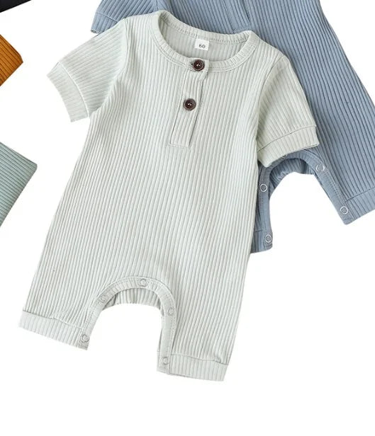 Baby Solid Romper